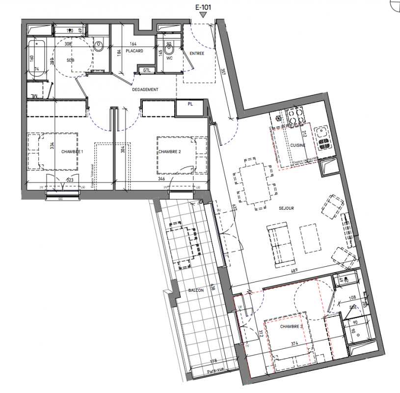 Plan du lot