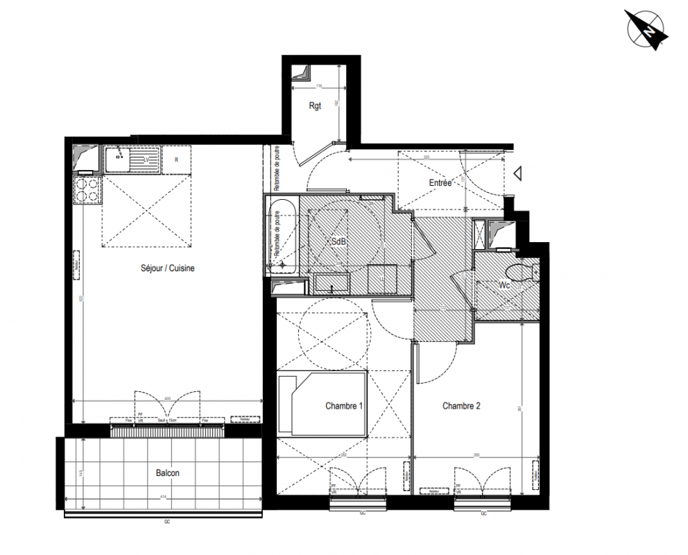 Plan du lot