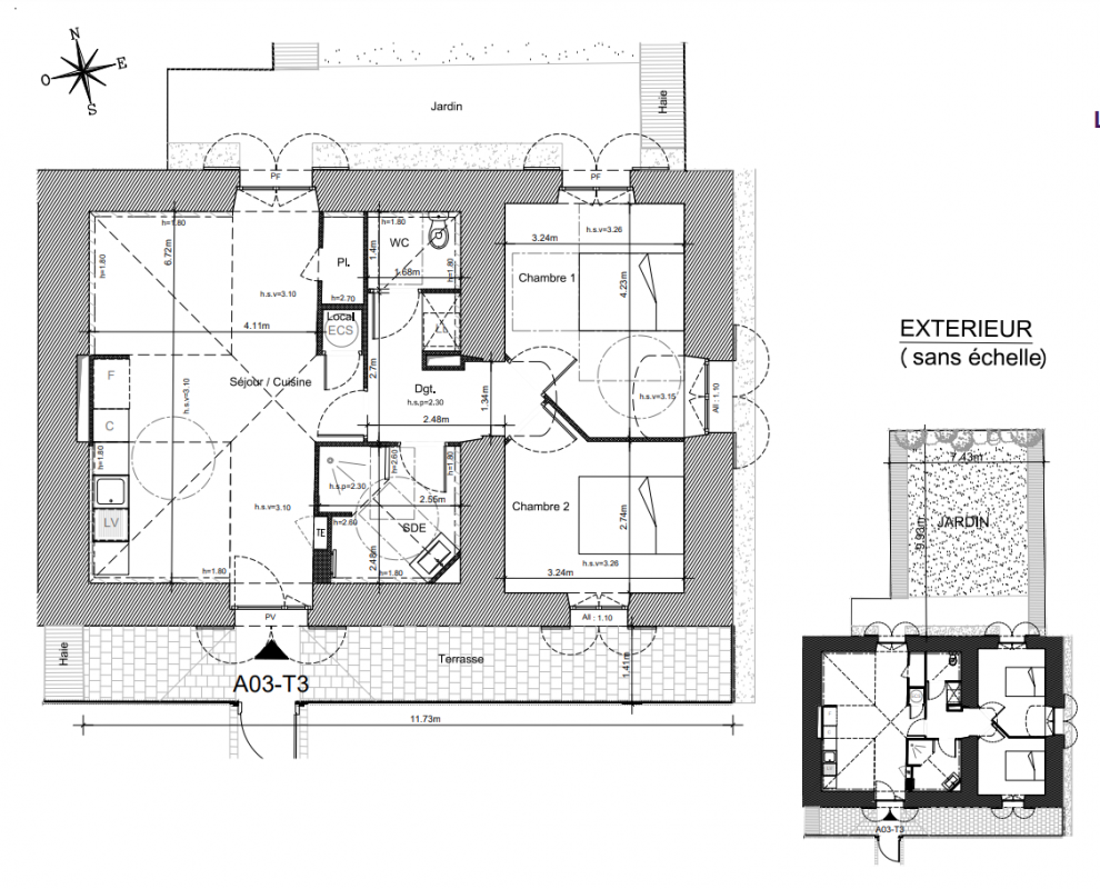 Plan du lot