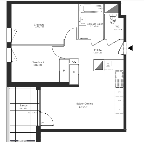 Plan du lot