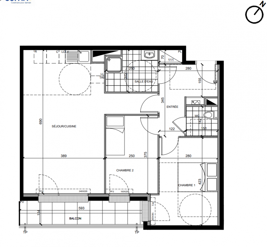 Plan du lot