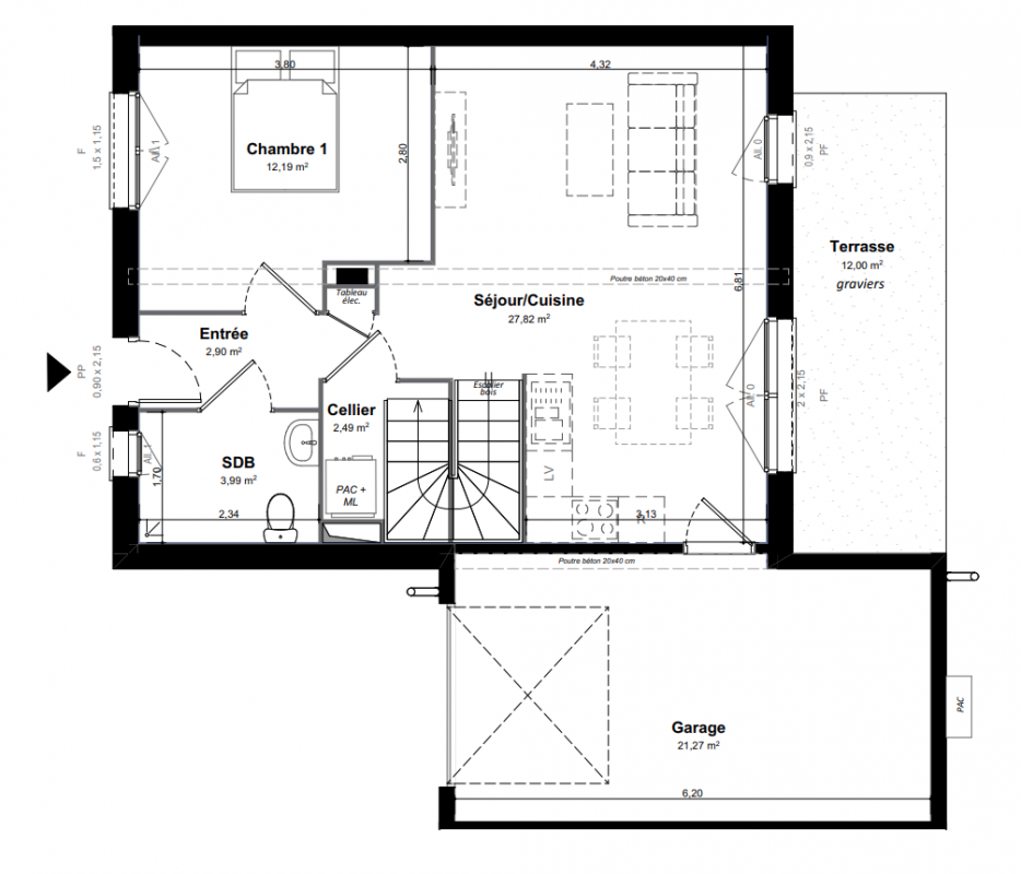 Plan du lot