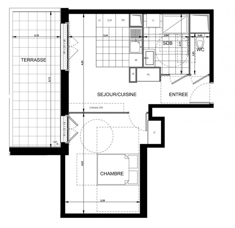 Plan du lot