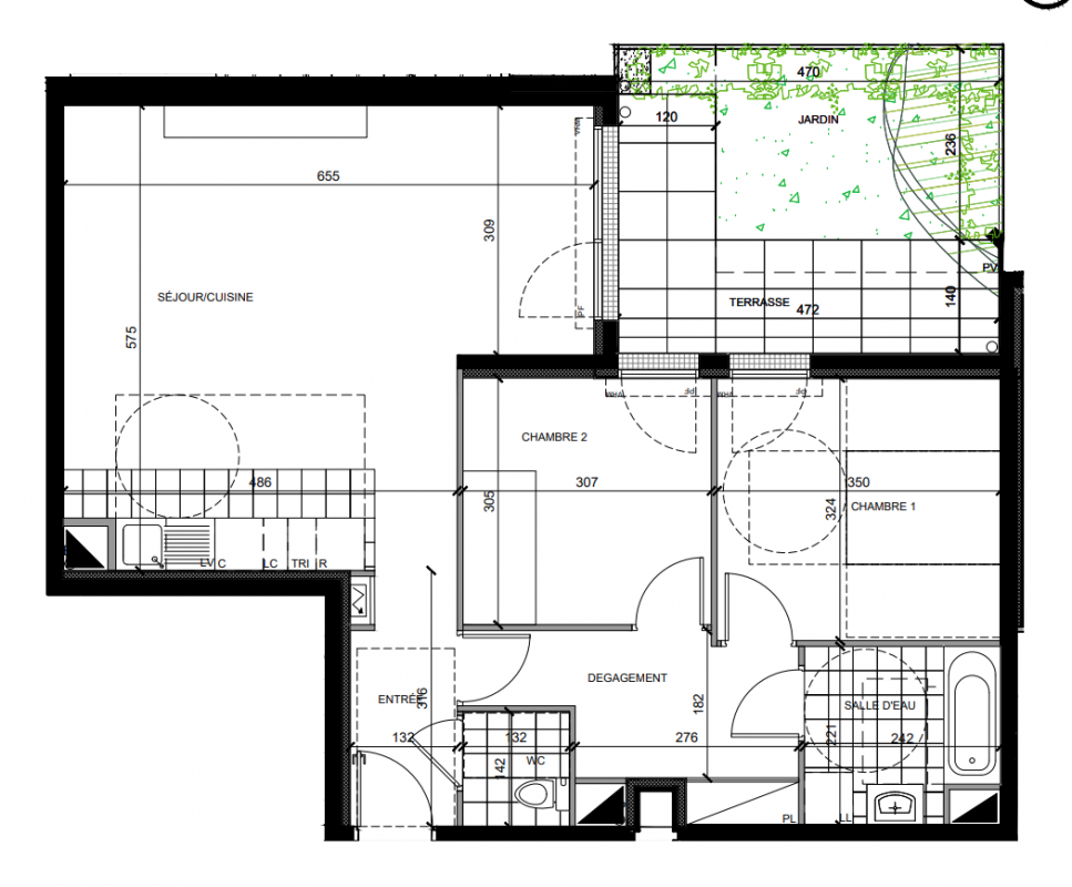 Plan du lot