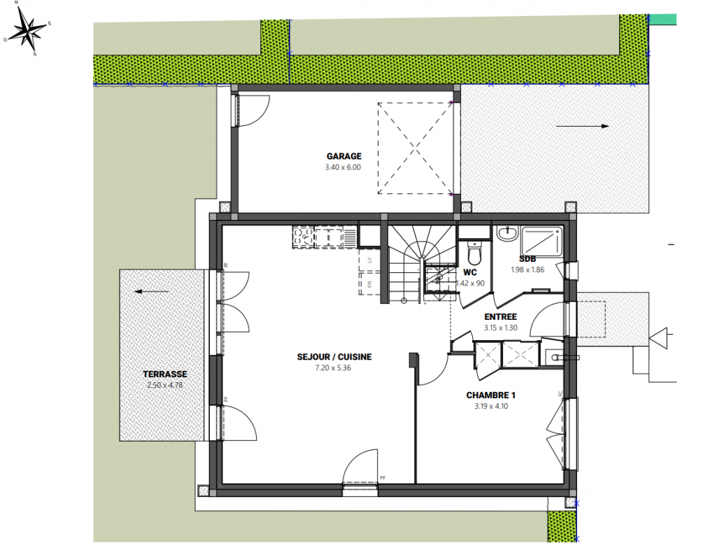 Plan du lot
