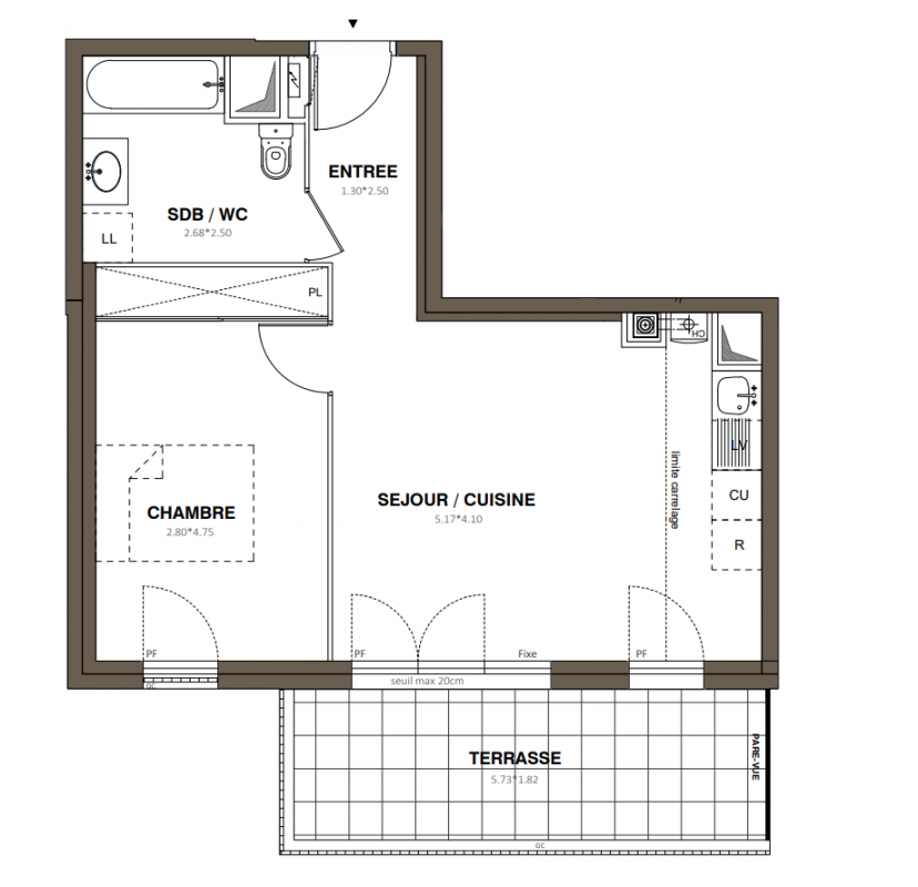 Plan du lot