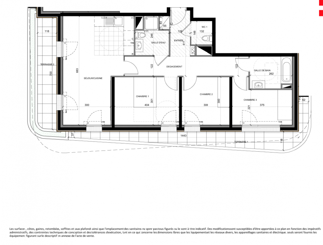 Plan du lot