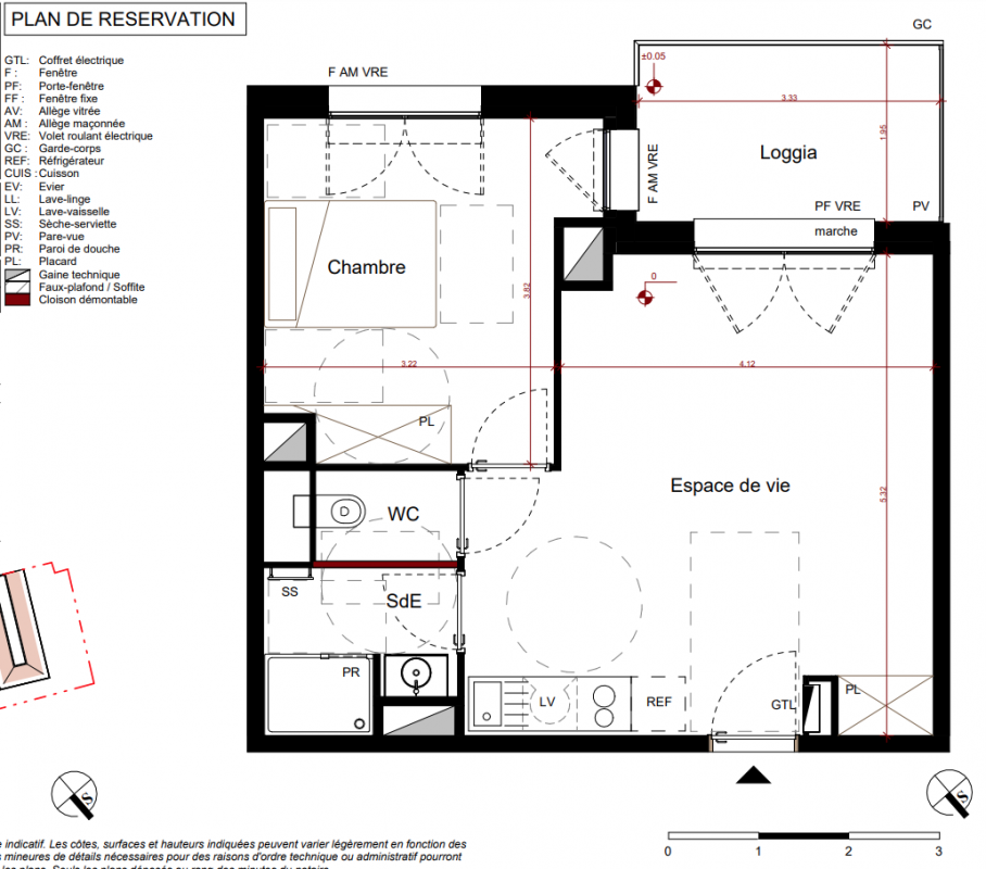 Plan du lot