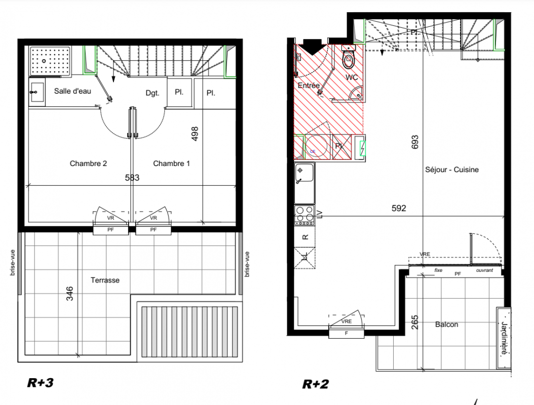 Plan du lot