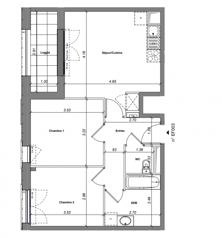 Plan du lot