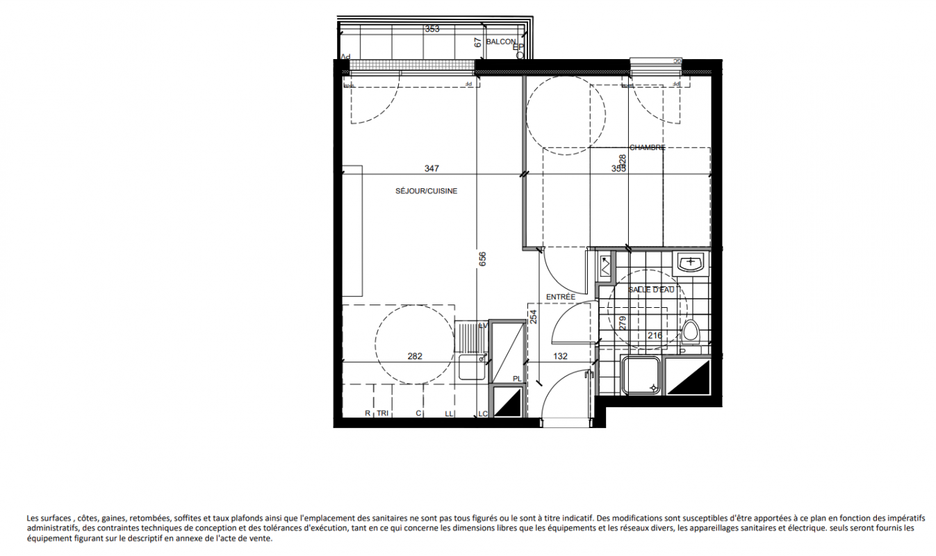 Plan du lot