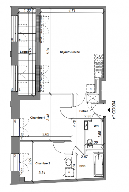 Plan du lot