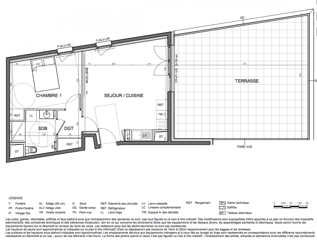 Plan du lot