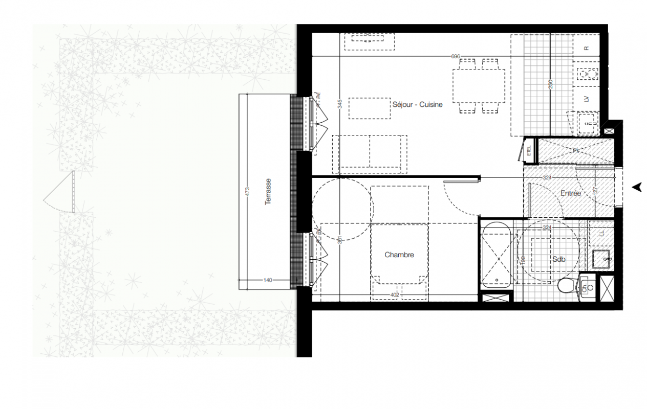 Plan du lot
