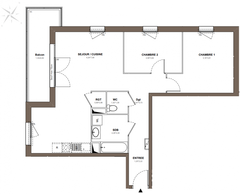 Plan du lot
