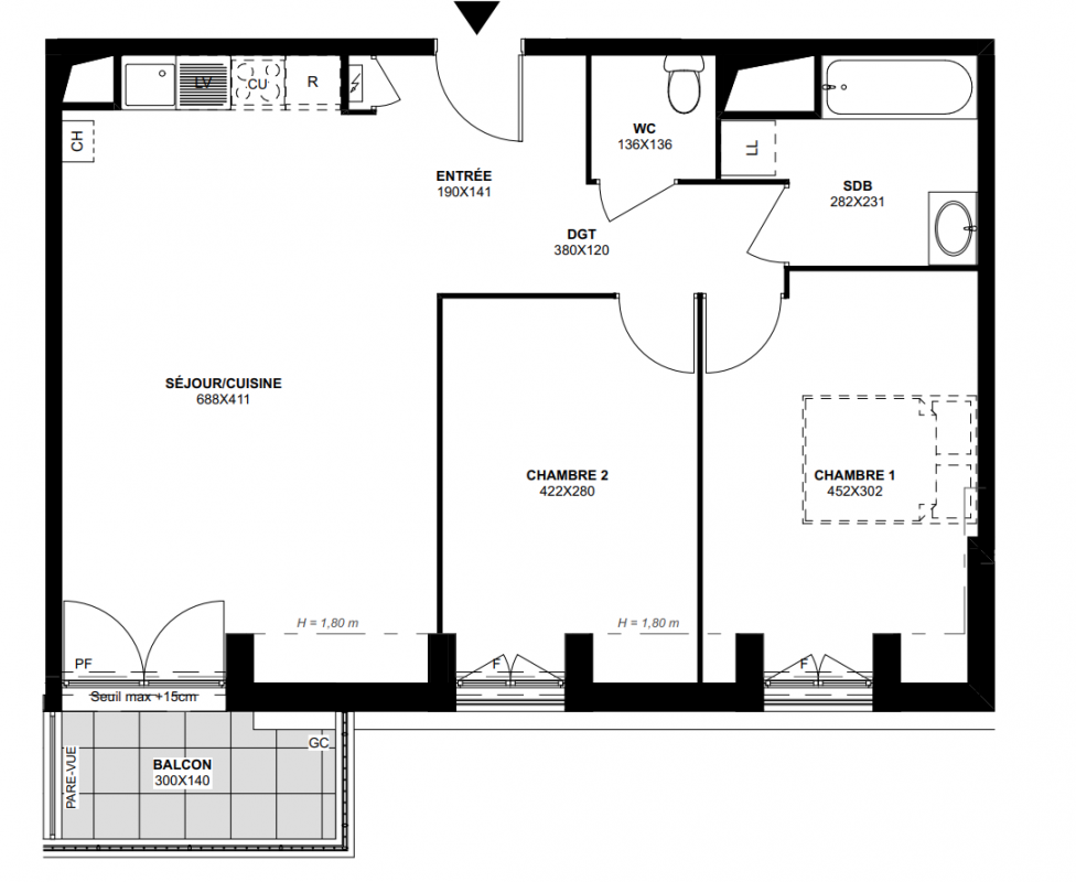 Plan du lot