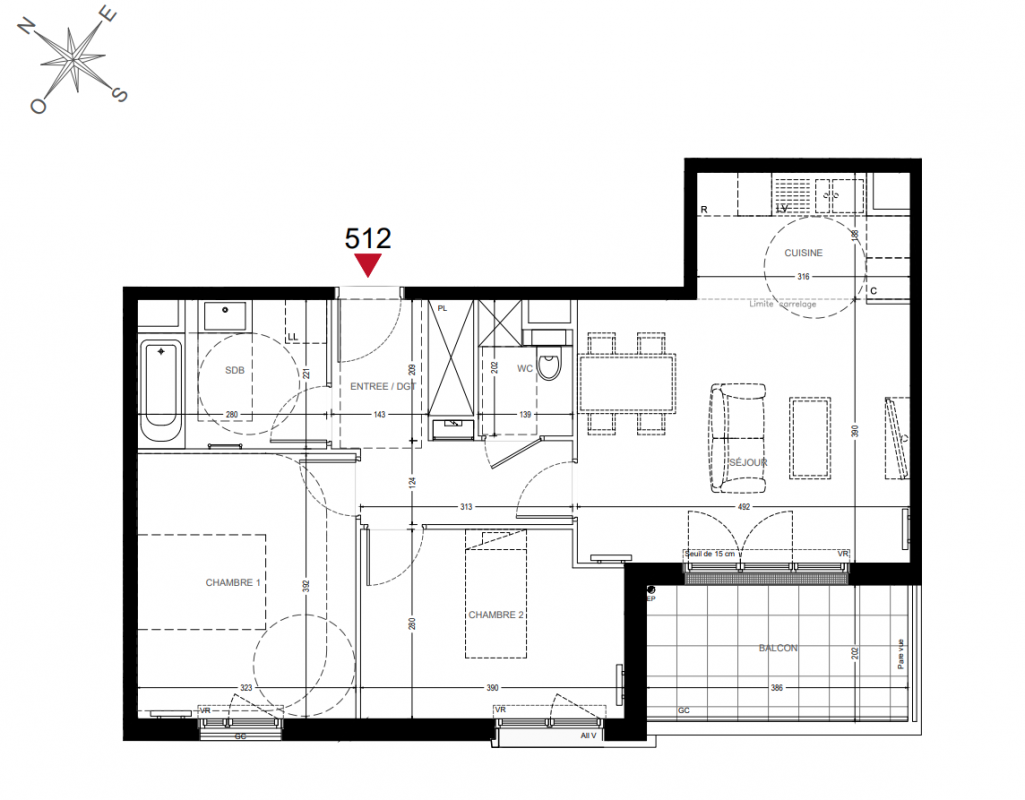 Plan du lot
