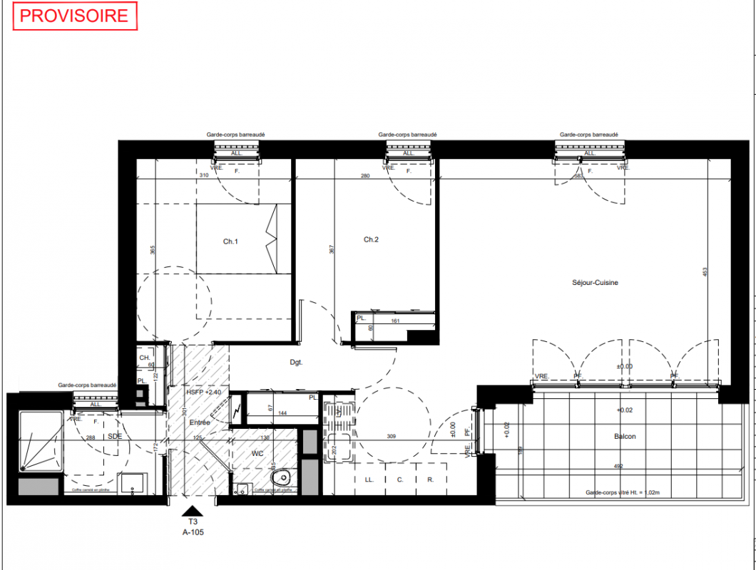 Plan du lot
