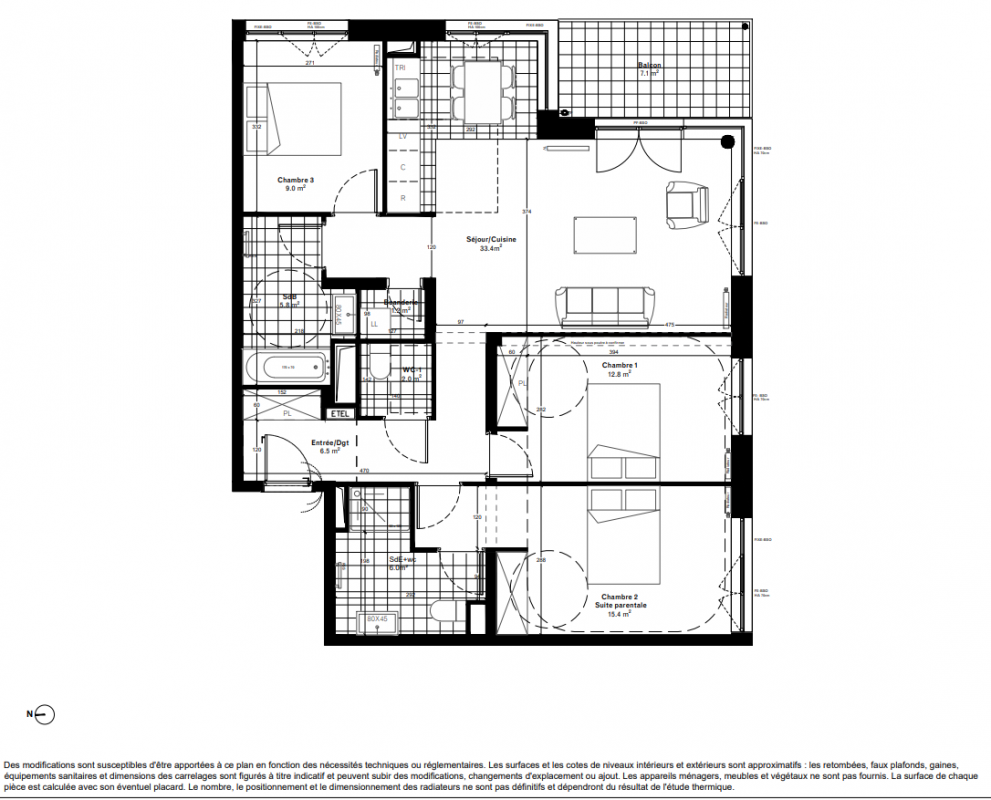 Plan du lot