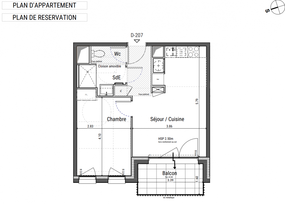 Plan du lot