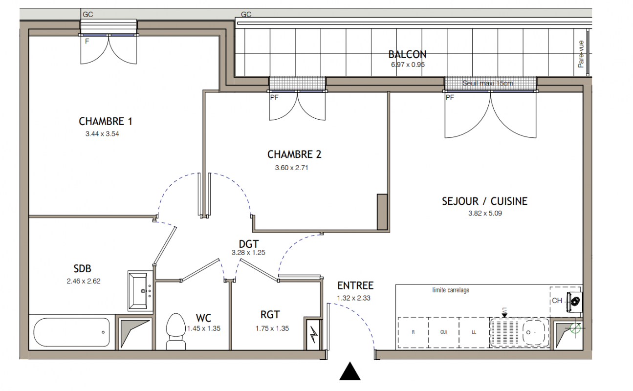 Plan du lot