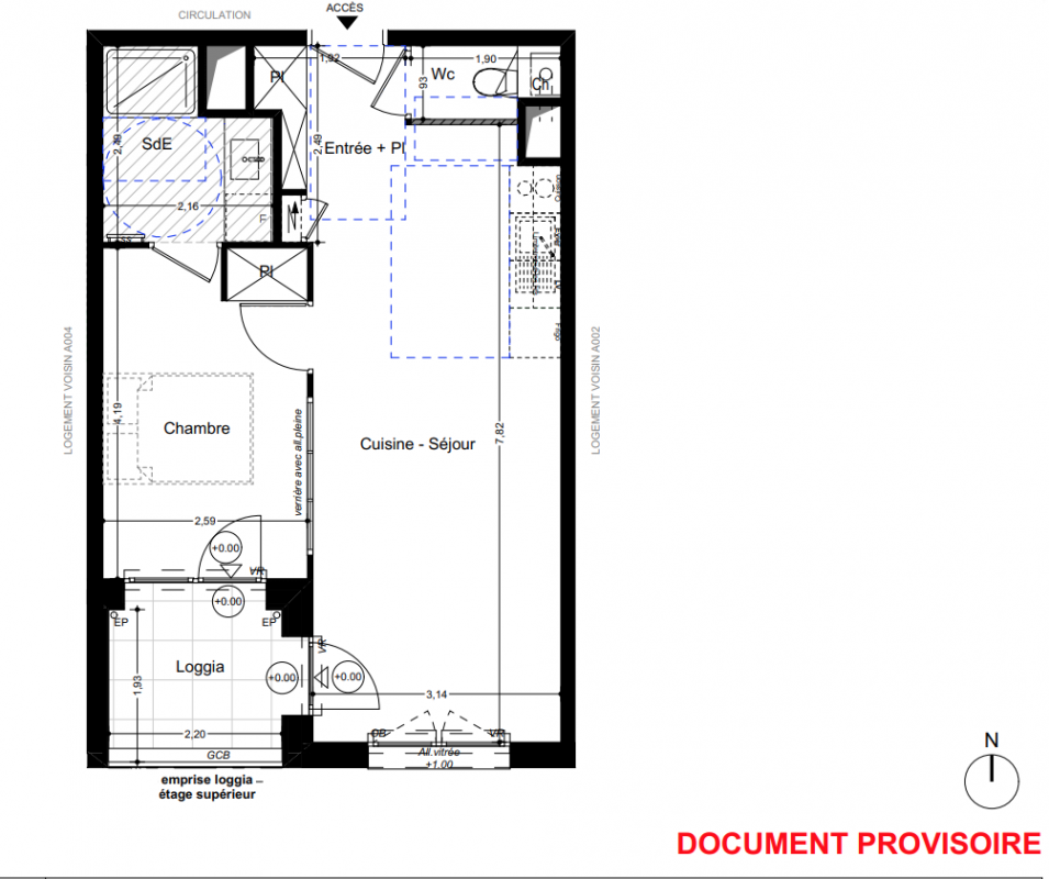 Plan du lot
