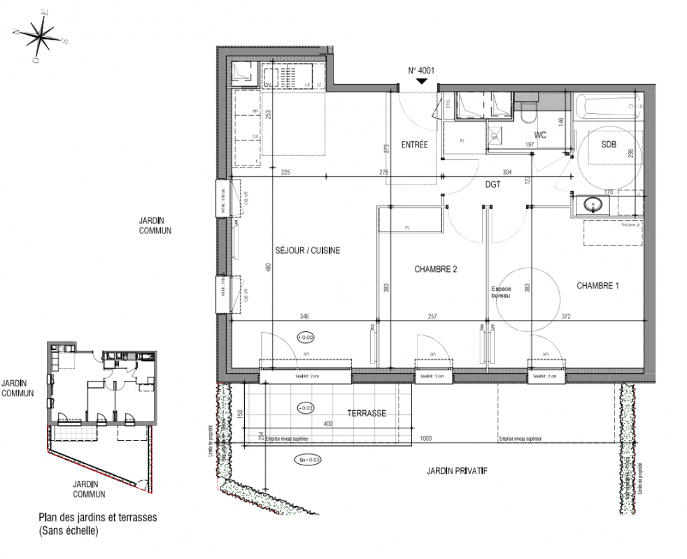 Plan du lot
