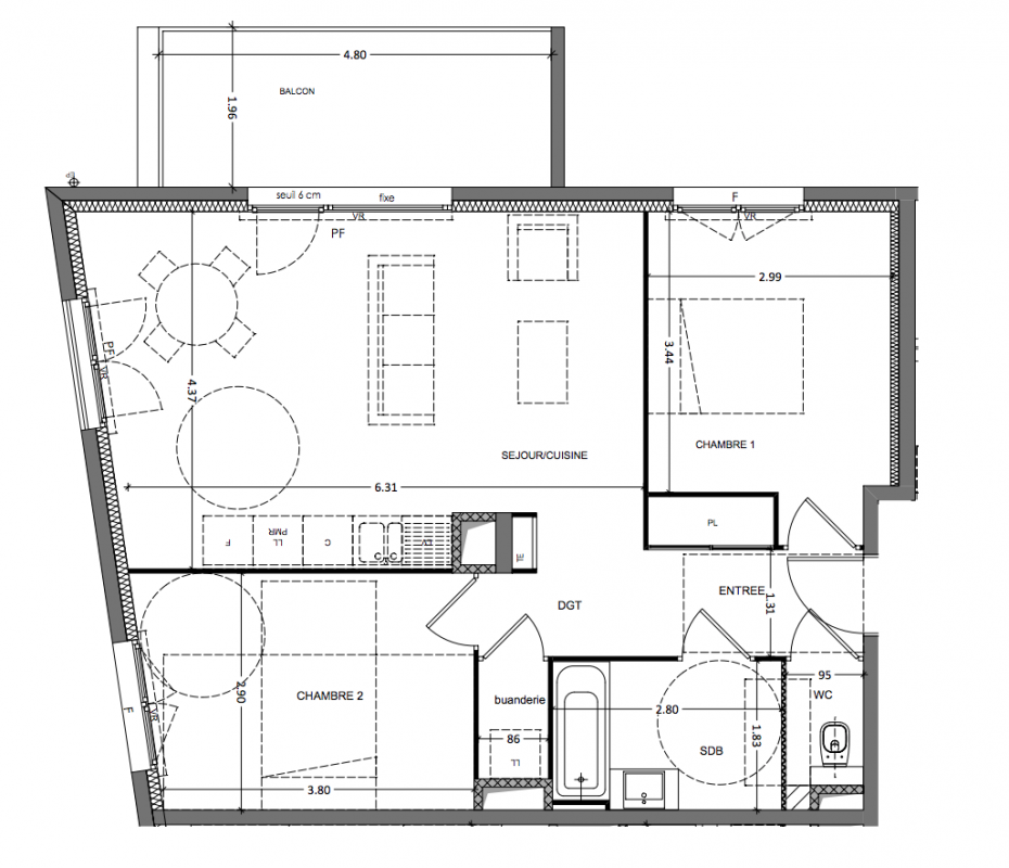 Plan du lot