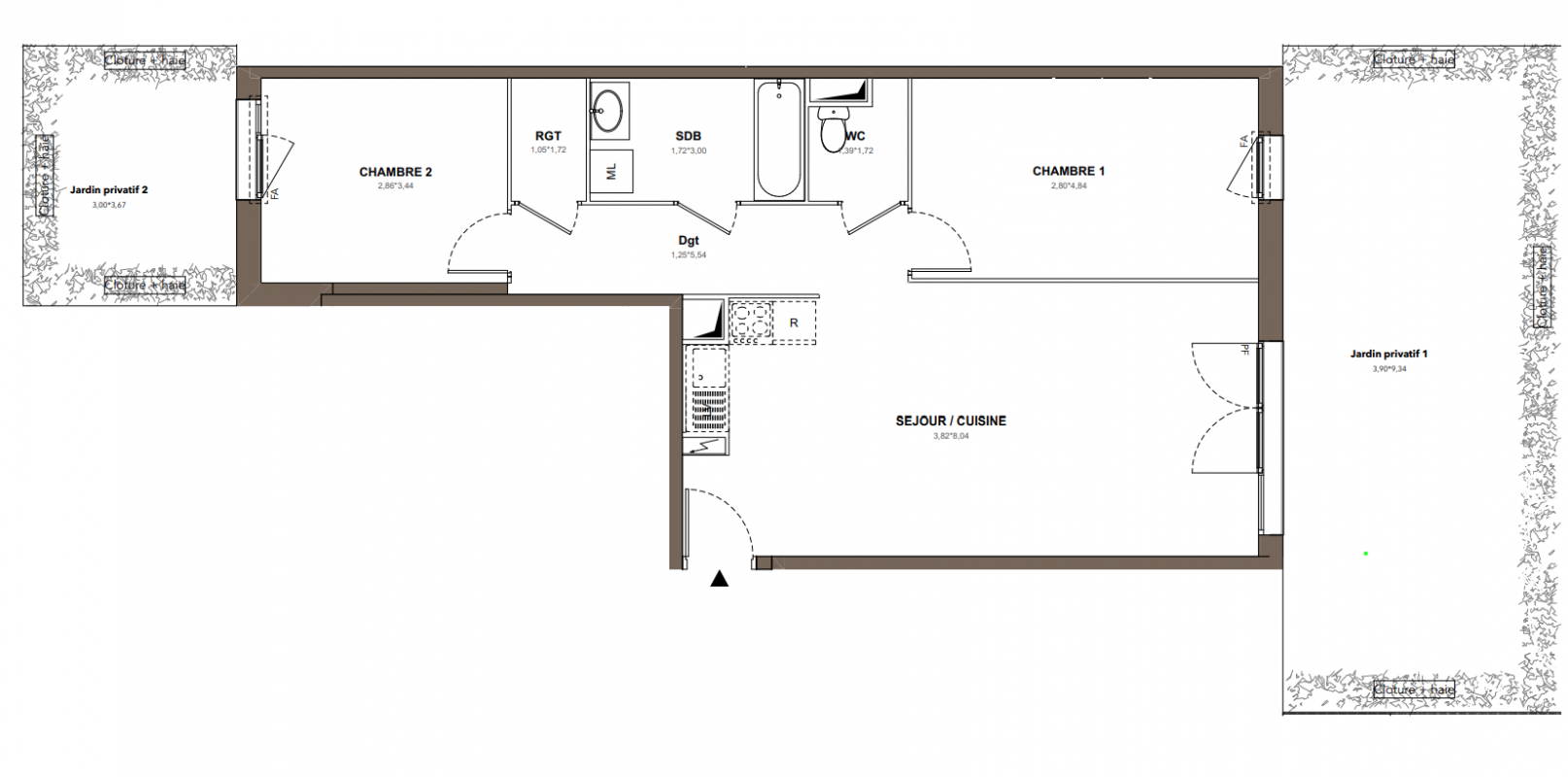 Plan du lot