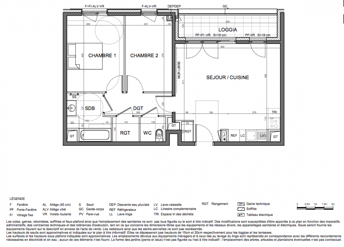 Plan du lot