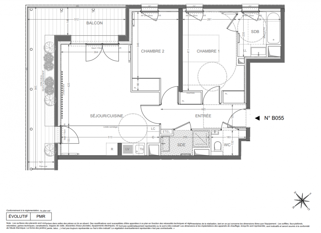 Plan du lot