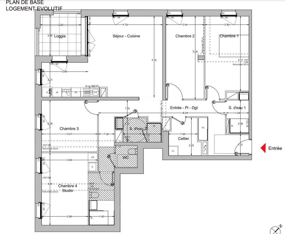 Plan du lot