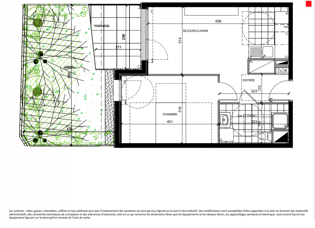 Plan du lot