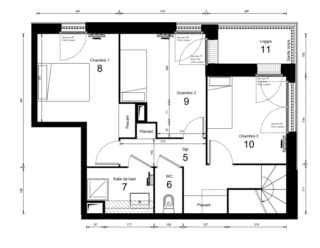 Plan du lot