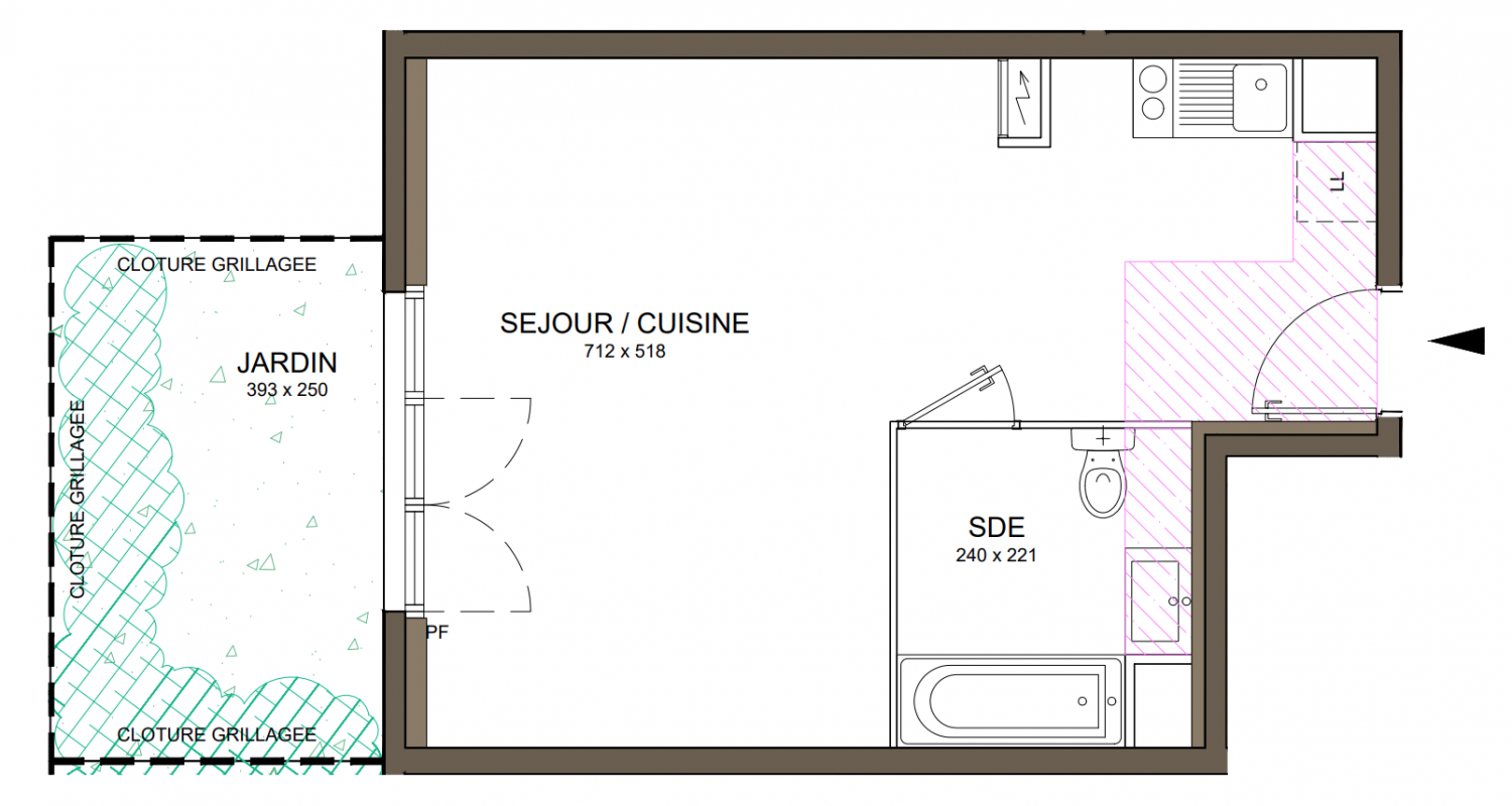 Plan du lot
