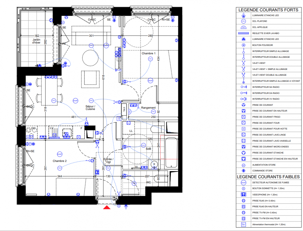 Plan du lot