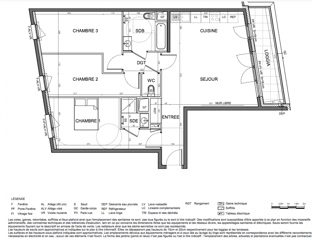 Plan du lot
