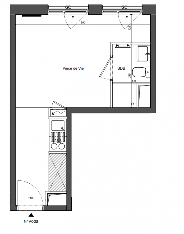 Plan du lot