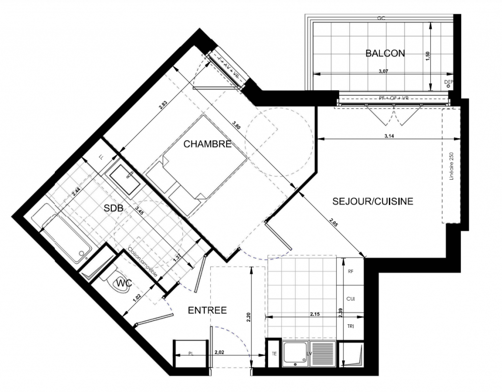 Plan du lot