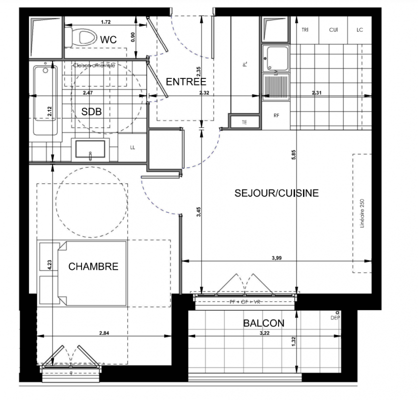 Plan du lot