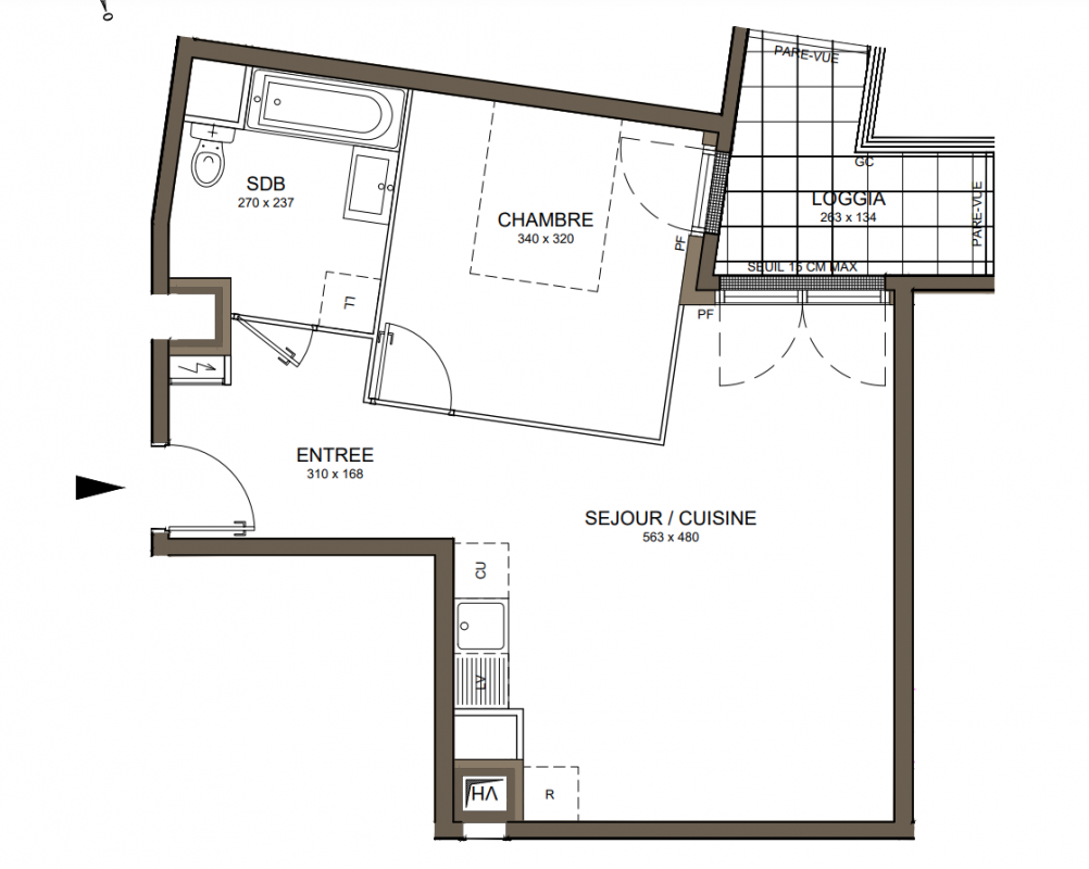 Plan du lot