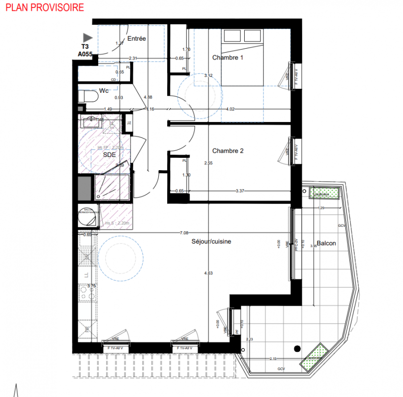 Plan du lot