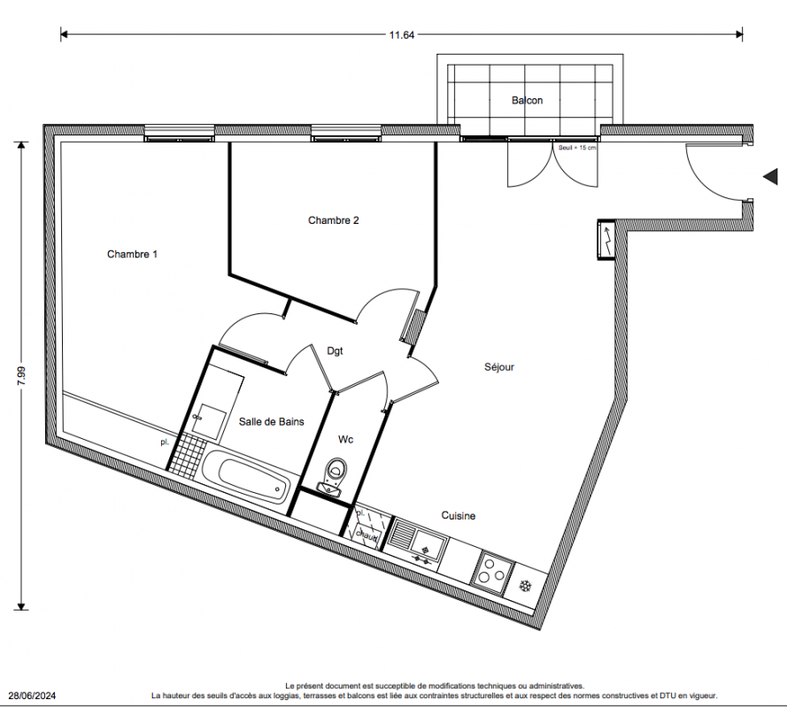 Plan du lot