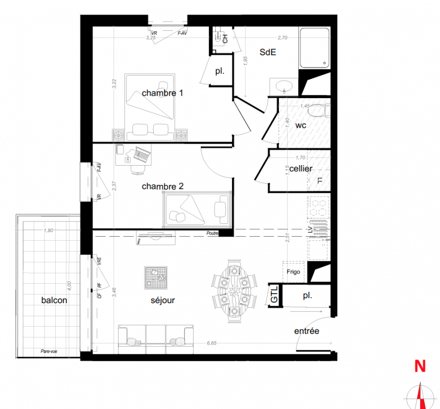 Plan du lot
