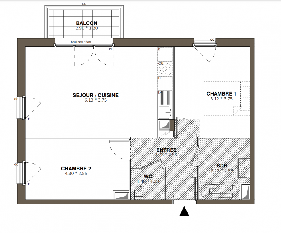 Plan du lot