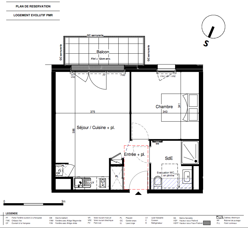 Plan du lot