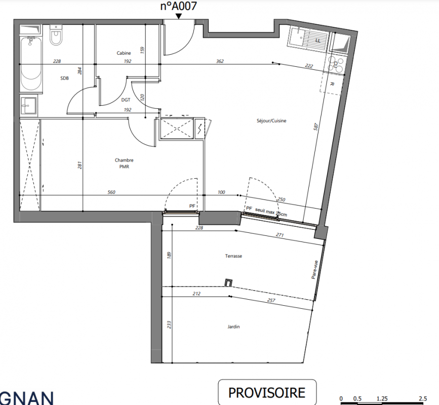 Plan du lot