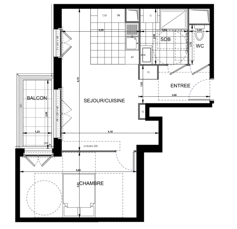 Plan du lot