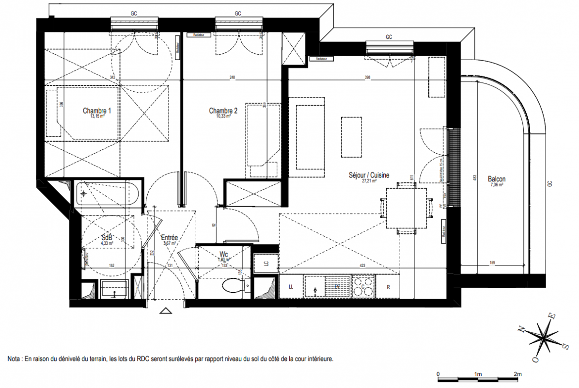 Plan du lot