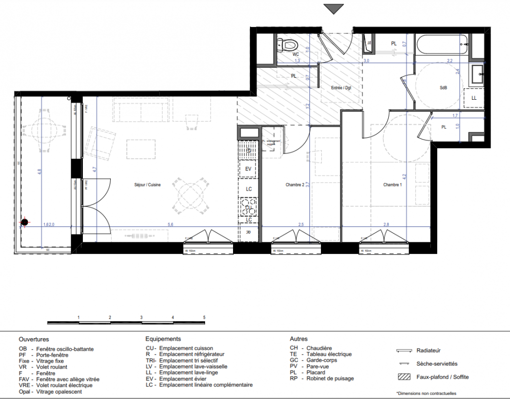 Plan du lot